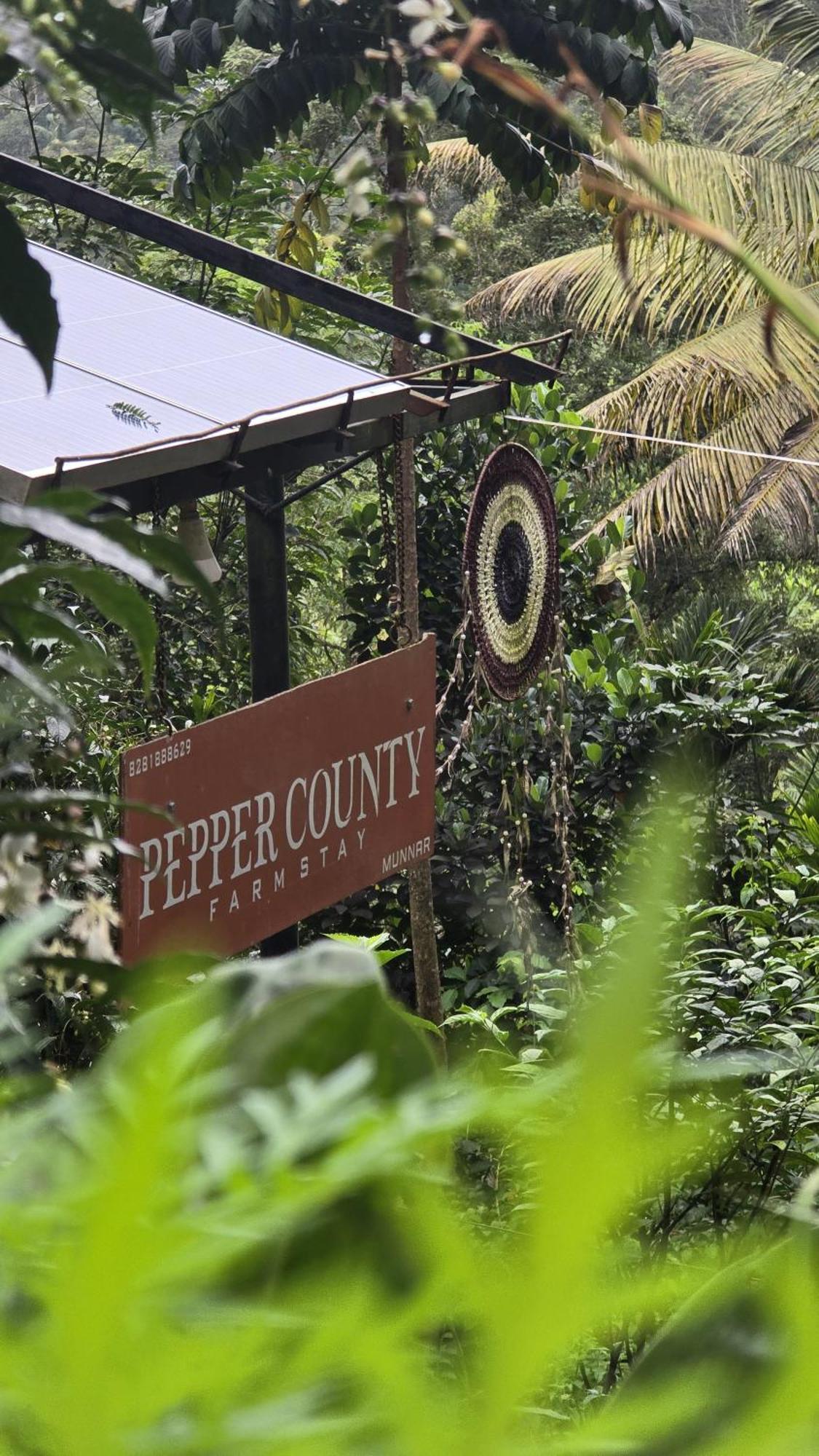 Pepper County Farm Stay Munnar Exterior foto